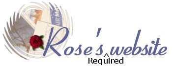Rose's Required Website