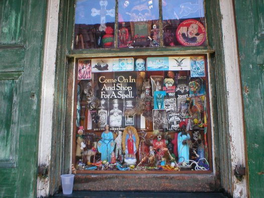 New Orleans shop window